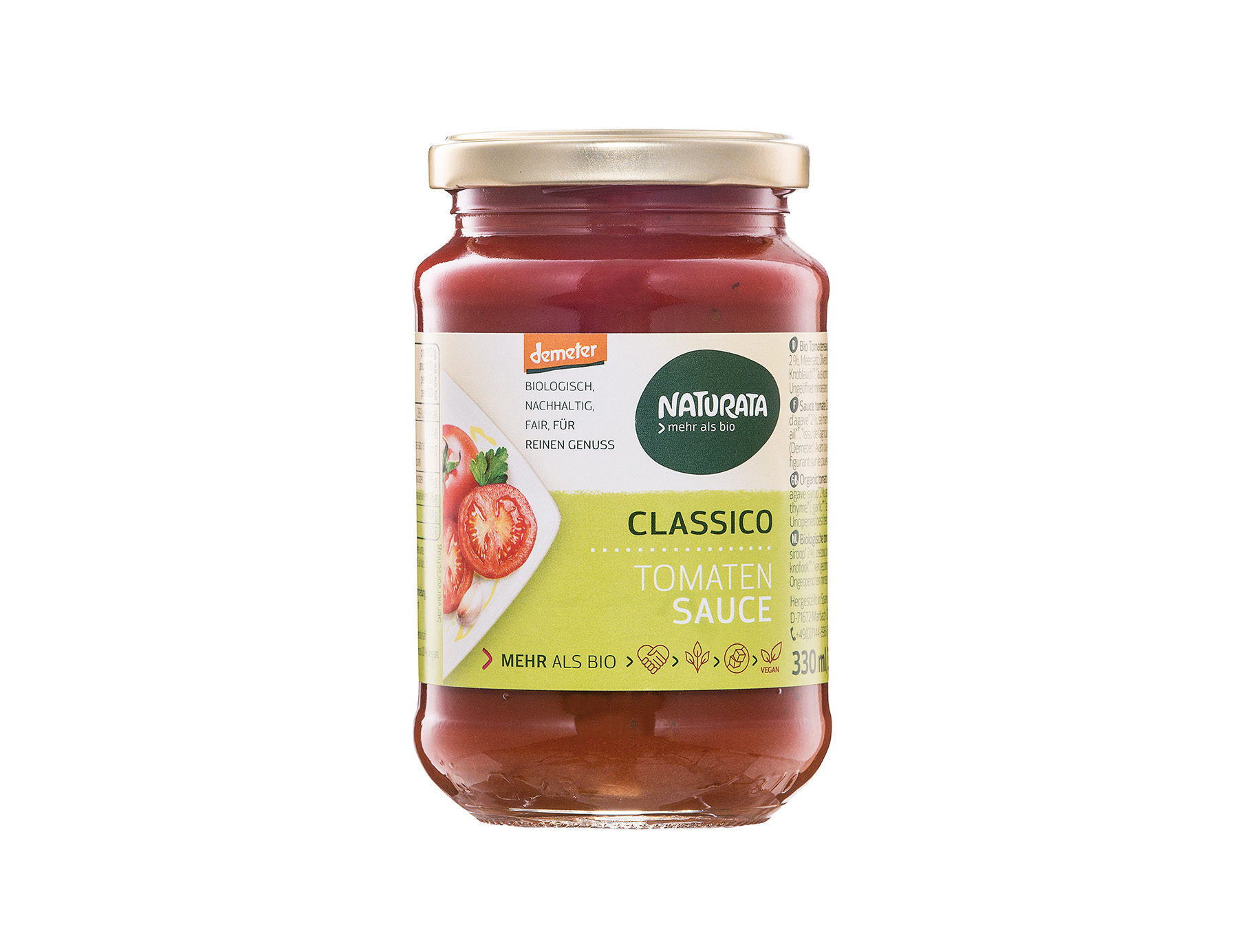 Naturata Bio Classico Tomatensauce