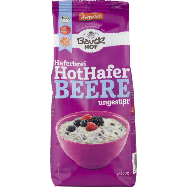 Bauck Hof Hot Hafer Beere glutenfrei