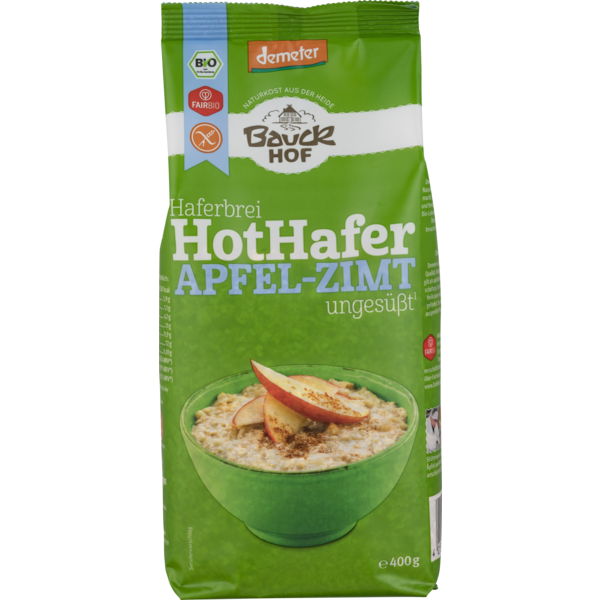 Bauck Hof Hot Hafer Apfel-Zimt glutenfrei