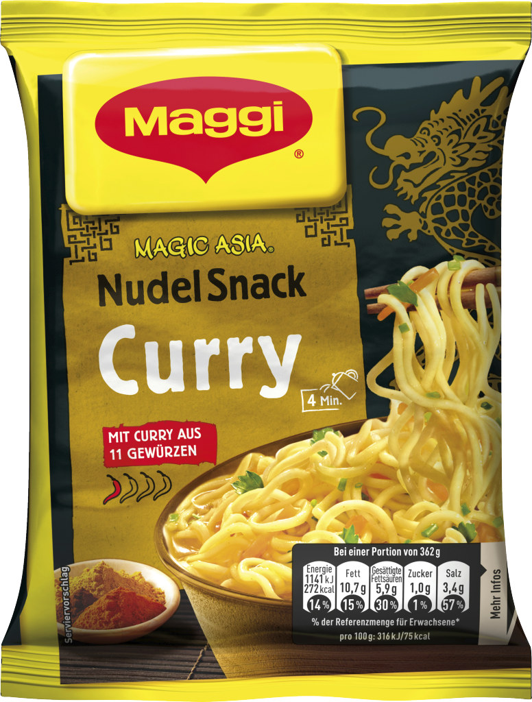 MAGGI Magic Asia Nudel Snack Curry online kaufen | MPREIS Onlineshop