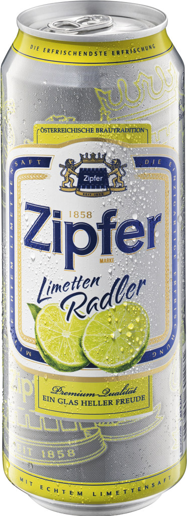 ZIPFER BIER Limetten Radler 0,5 Liter Dose online kaufen | MPREIS ...