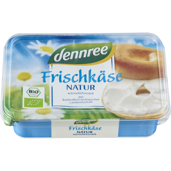 Dennree, Frischkäse natur 150g Packung