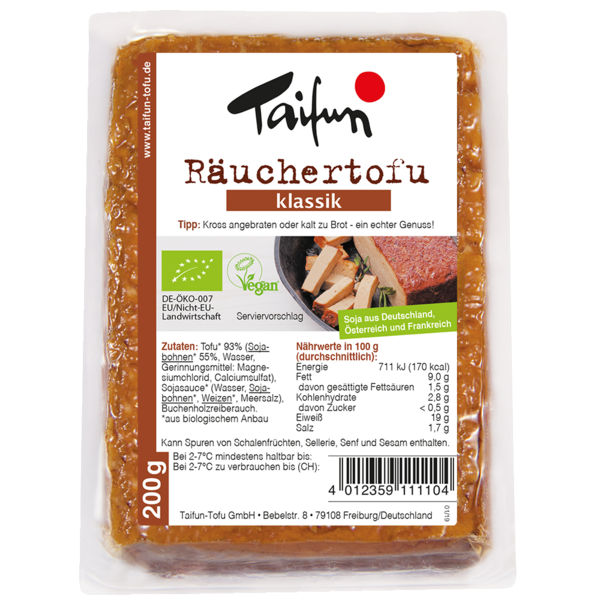 Taifun Räucher-Tofu 200g Packung