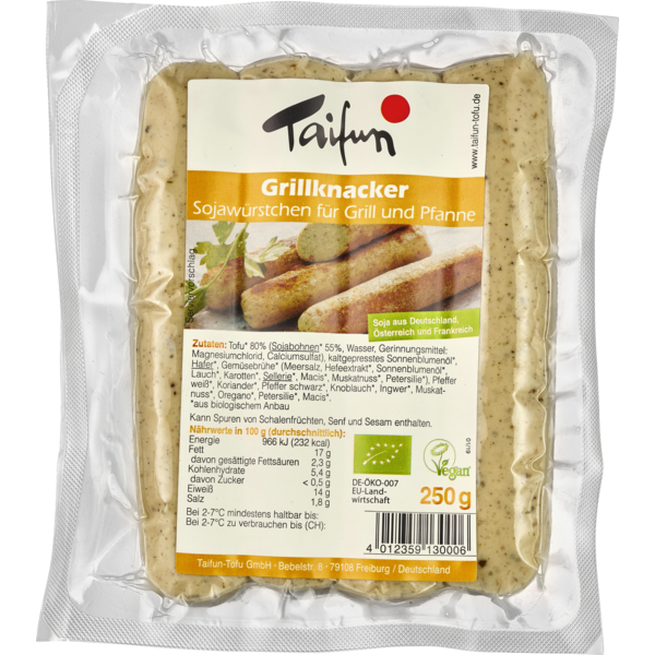 Taifun Grillknacker 250g Packung