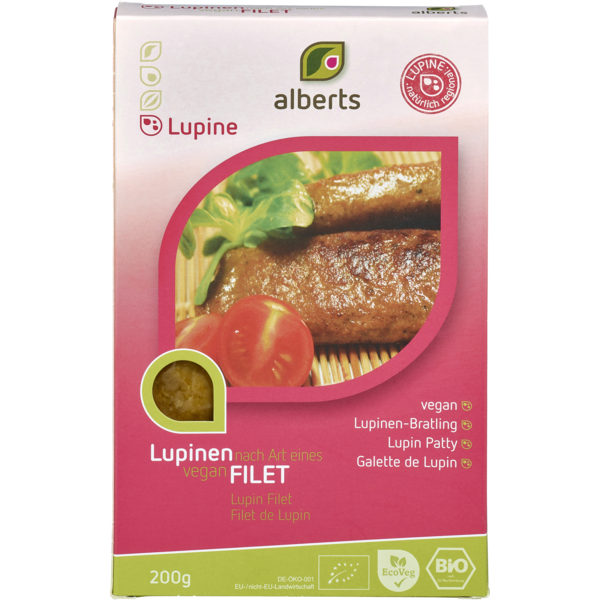 Lupinen Filet 200g Packung