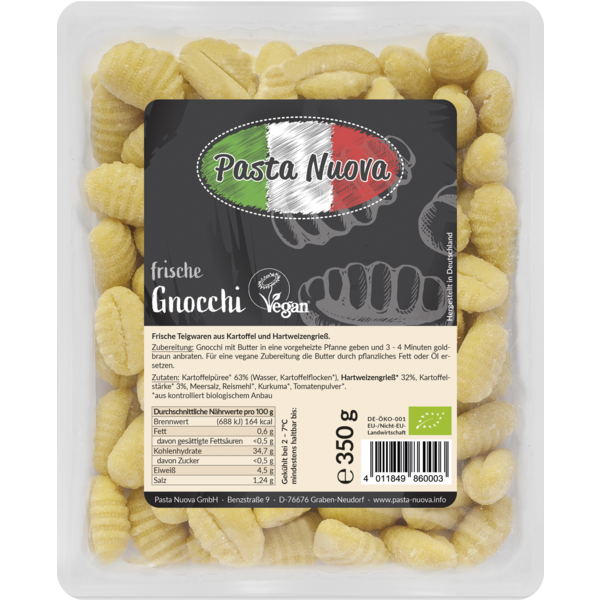 Pasta Nuova Gnocchi nach trad. Rezept 350g Packung