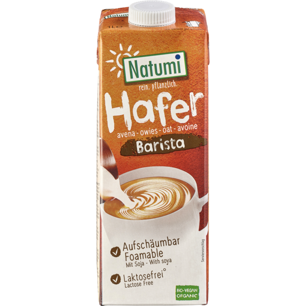 Natumi Hafer Barista Drink 1l Tetra Pack