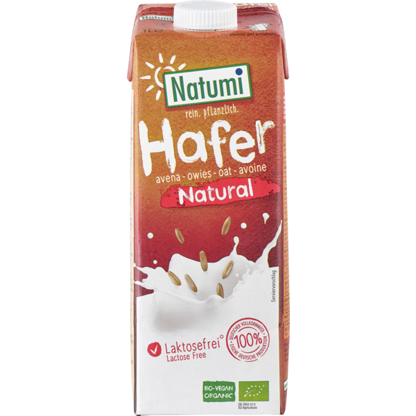 Natumi Hafer Drink natur 1l Tetra Pack