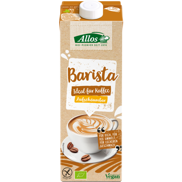 Allos Soja Barista Drink 1l Tetra Pack