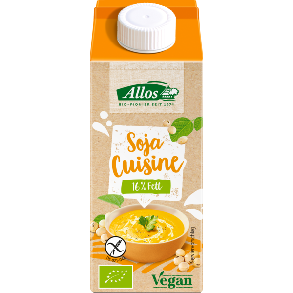 Allos Soja Cuisine 200ml Packung