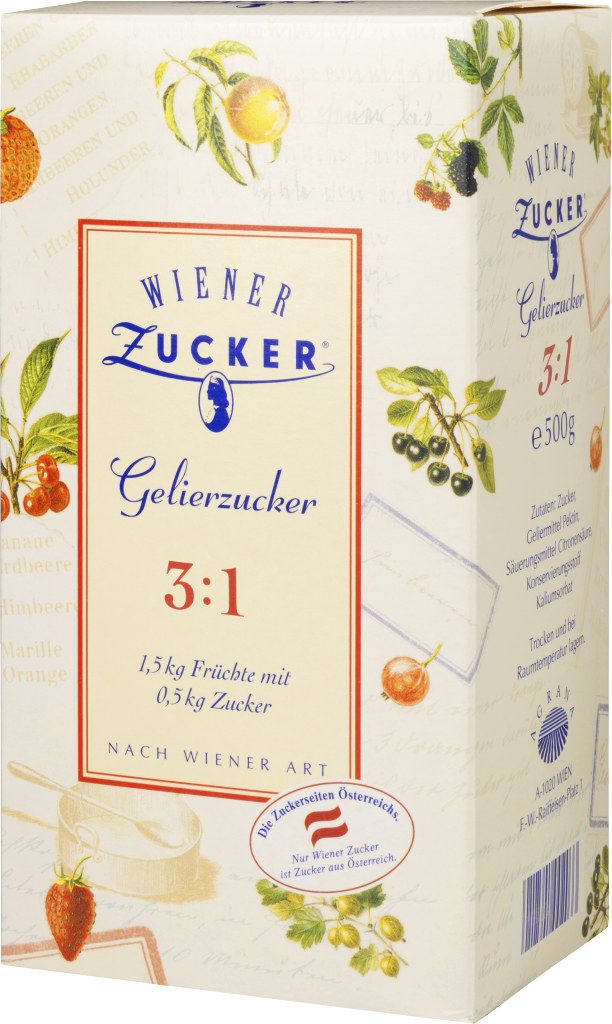 Wiener Zucker Gelierzucker 3:1