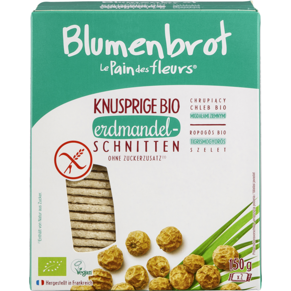 Blumenbrot Erdmandel 150g Packung