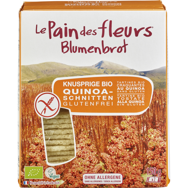 Blumenbrot Quinoa 150g Packung