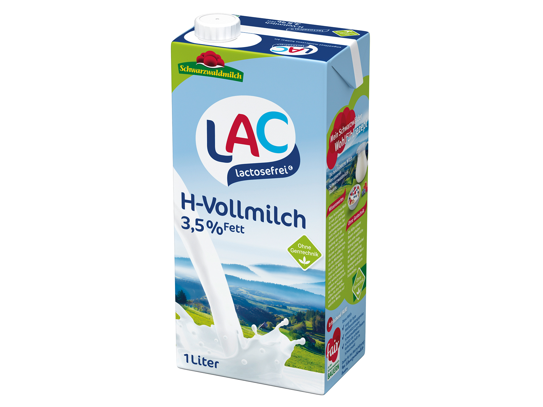 Schwarzwaldmilch LAC lactosefreie haltbare Vollmilch 3,5%