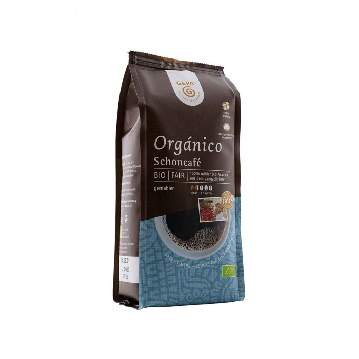 Gepa Café Organico mild gemahlen 250g Packung