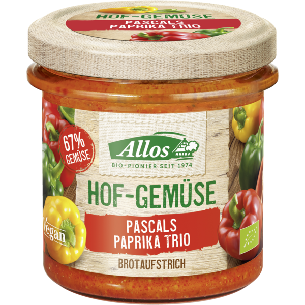 Allos Hofgemüse Pascal`s Paprika Trio