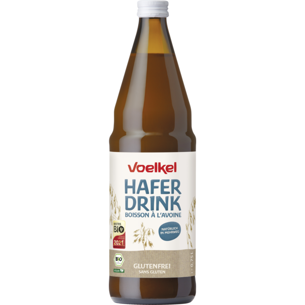 Voelkel Hafer Drink glutenfrei 0,75l Pfandflasche