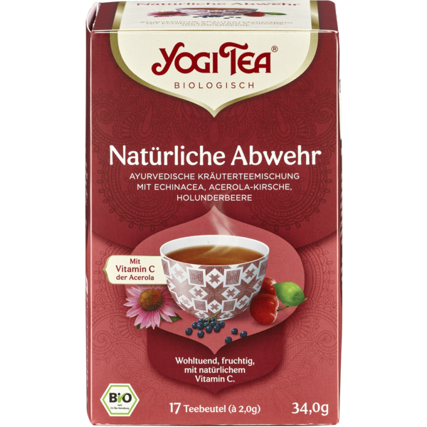 Yogi Tee Natürliche Abwehr 17 Teebeutel