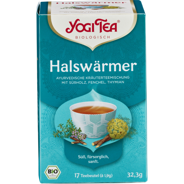 Yogi Tea Halswärmer Tee 17 Teebeutel