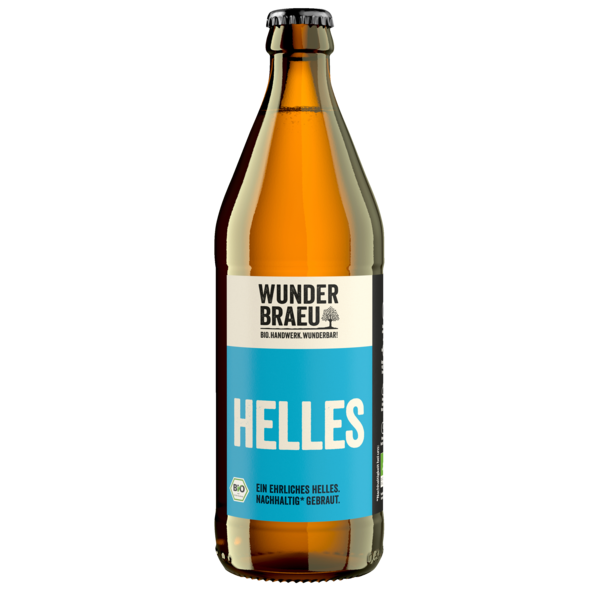 Wunderbräu Helles 0,5l Pfandflasche