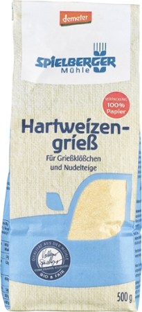 Spielberger Hartweizengrieß 500g Packung