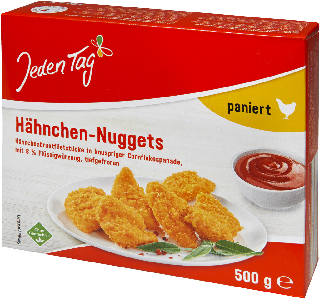 Jeden Tag H 228 hnchen Nuggets online kaufen MPREIS Onlineshop