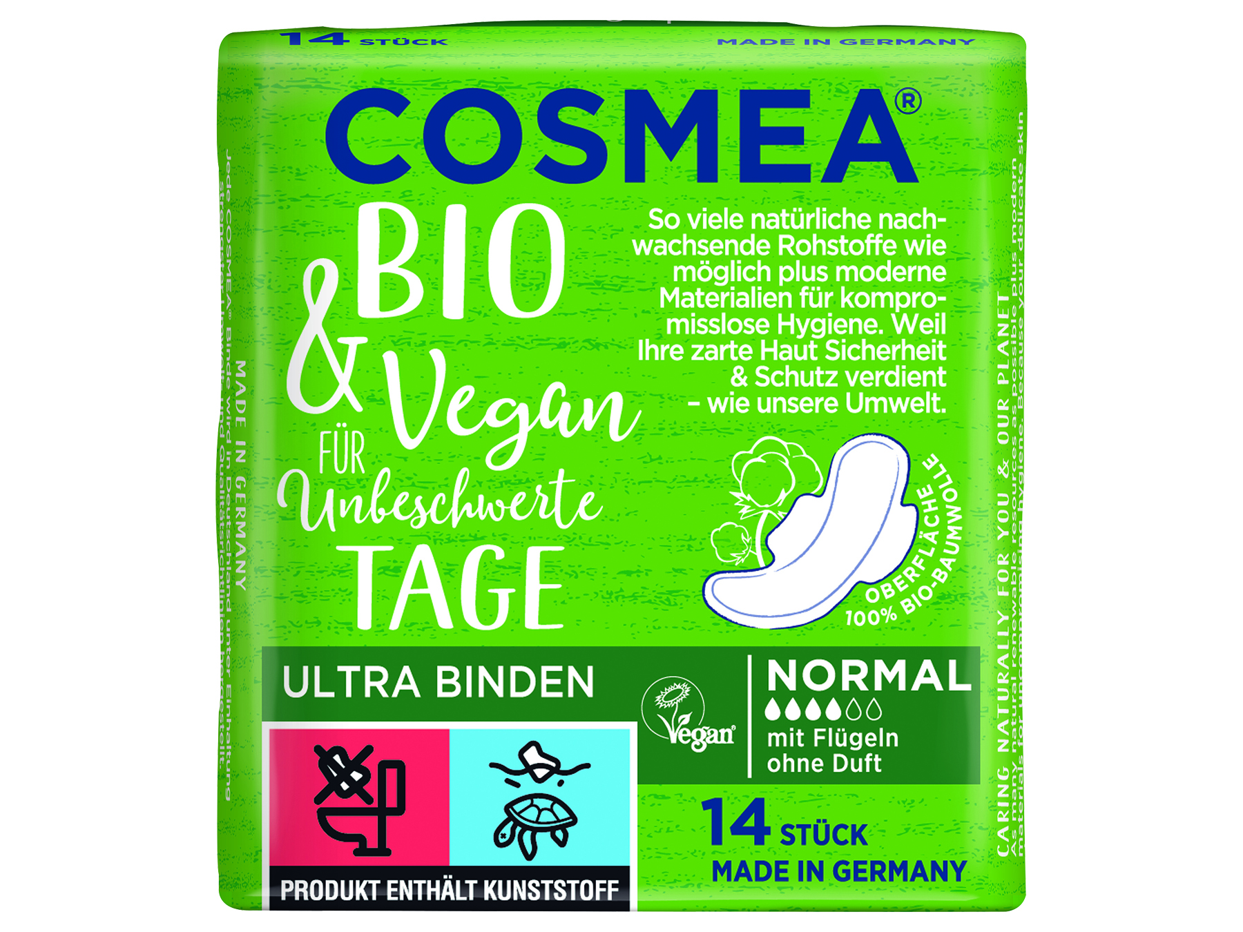 Cosmea Bio & Vegan Ultra Binden normal