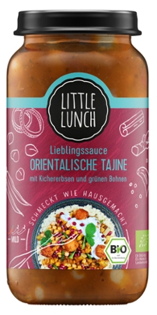 Little Lunch Lieblingssauce Orientalische Tomatensauce 250g Glas