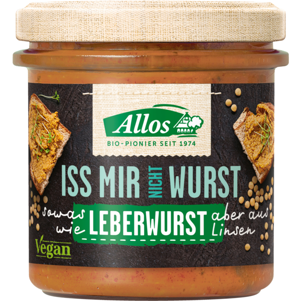 Allos Iss mir nicht Wurst Leberwurst