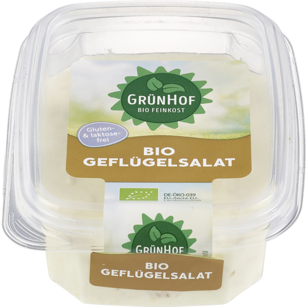 Grünhof Delikatess Geflügelsalat 125g Packung