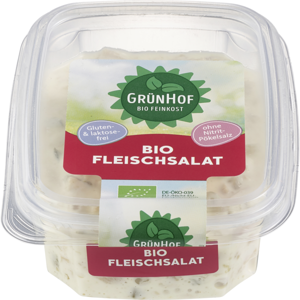 Grünhof Fleischsalat mit Gurke 150g Packung