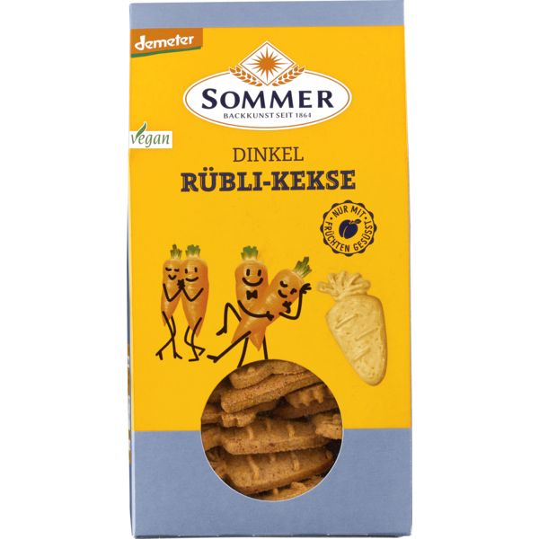 Sommer & Co. Dinkel-Rübli-Kekse