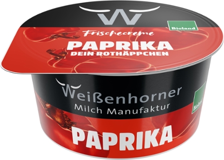 Weißenhorn Paprika Frische Creme 150g Packung