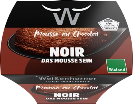 Weißenhorn Mousse au Chocolat noir 80g Becher