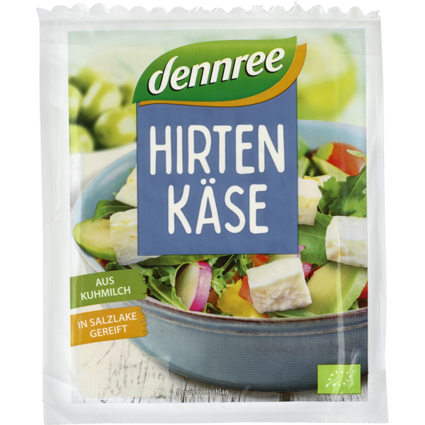 dennree Hirtenkäse  mind. 45% 150g Packung