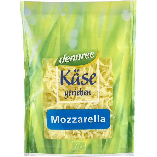 dennree Mozzarella gerieben 150g Packung