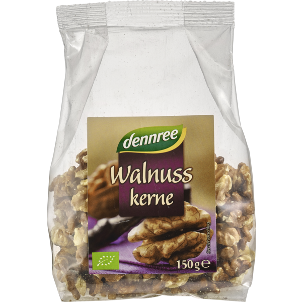 Dennree Walnusskerne 150g Packung