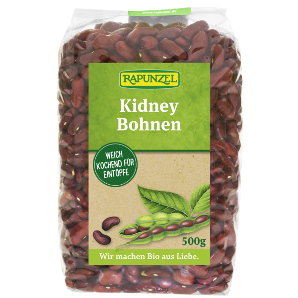 Rapunzel Rote Kidney Bohnen 500g Packung