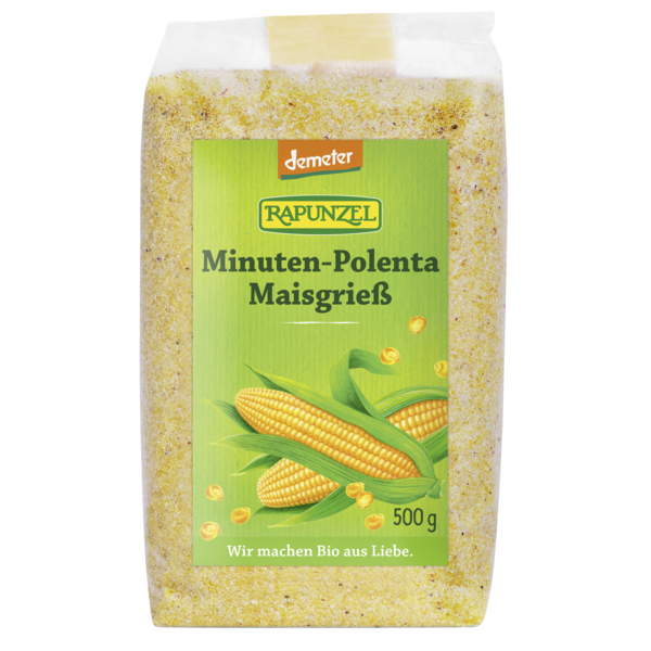 Rapunzel Minuten-Polenta Maisgrieß 500g Packung