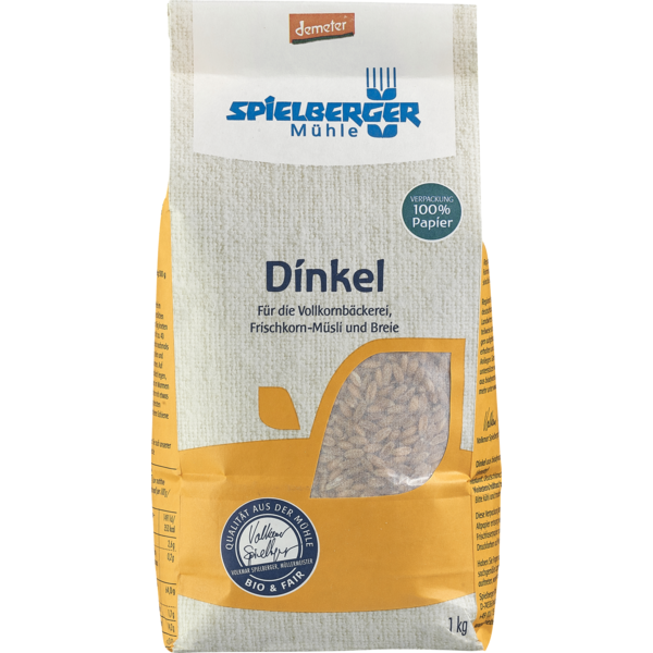 Spielberger Dinkel 1kg Packung