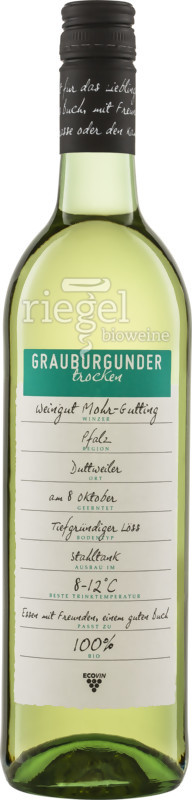 Grauburgunder Pfalz ECOVIN QbA