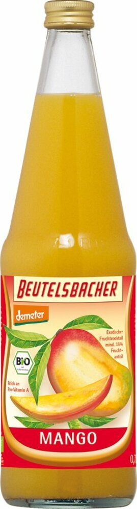 Beutelsbacher Mangosaft 0,7l Pfandflasche