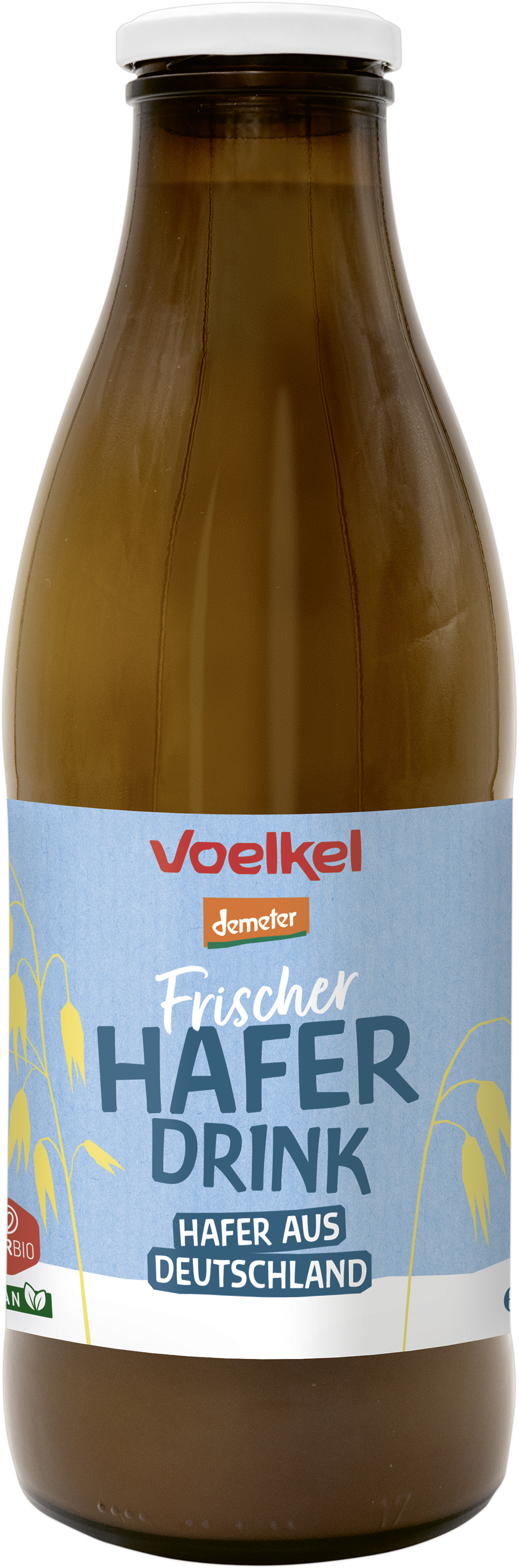 Voelkel Frischer Hafer Drink, 1l Flasche