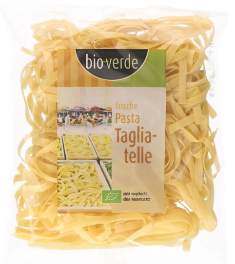 Bio Verde Frische Tagliatelle 250g Packung