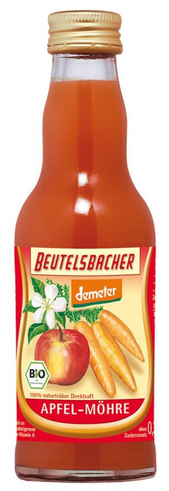 Beutelsbacher Apfel-Möhren Direktsaft 0,2l Pfandflasche