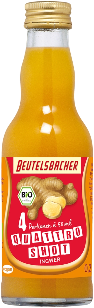 Beutelsbacher Quattro Shot 0,2 l Pfandflasche