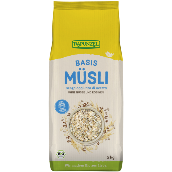 Rapunzel Basis Müsli 2kg Packung