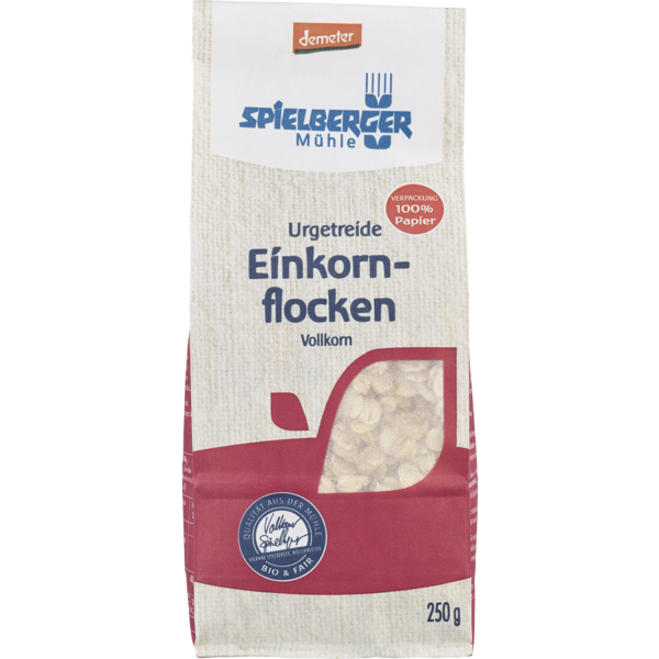 Spielberger Einkornflocken 250g Packung