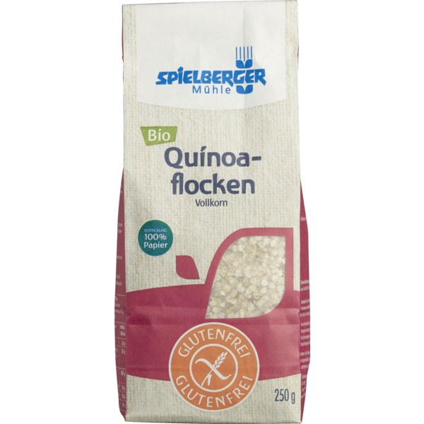 Spielberger Quinoaflocken 250g Packung