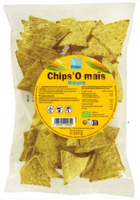 Pural Chips`O Mais nature